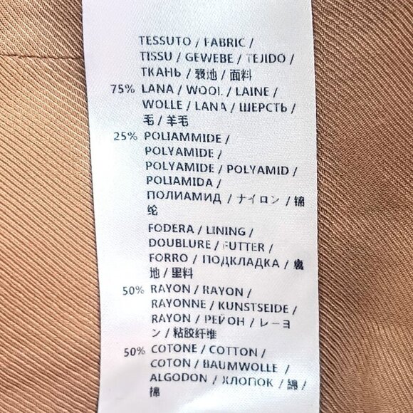 Stella McCartney Penrose Pre-Fall 2015 Runway Camel Tan Wool Coat - Picture 9 of 10